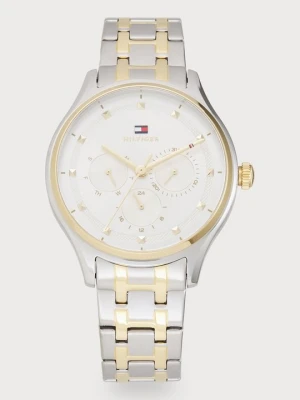 Zegarek chronograficzny Tommy Hilfiger srebrny