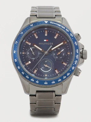 Zegarek chronograficzny Tommy Hilfiger szary