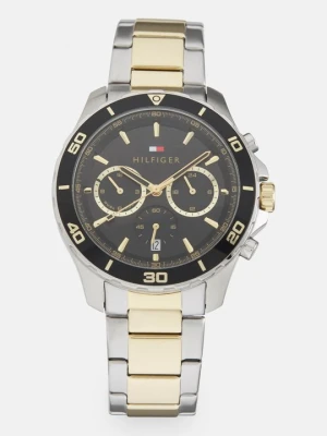 Zegarek chronograficzny Tommy Hilfiger złoty