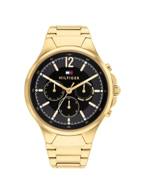 Zegarek chronograficzny Tommy Hilfiger złoty