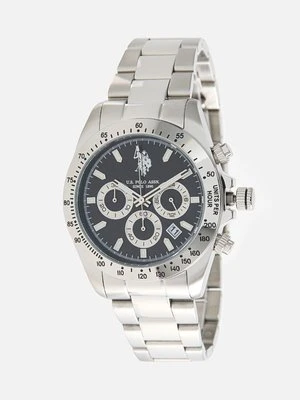 Zegarek chronograficzny U.S. POLO ASSN. srebrny