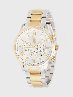 Zegarek chronograficzny U.S. POLO ASSN. srebrny