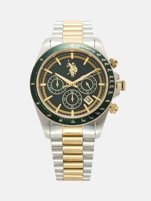 Zegarek chronograficzny U.S. POLO ASSN. srebrny