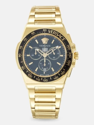 Zegarek chronograficzny Versace w kolorze złota