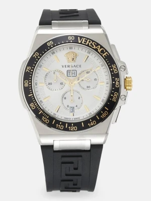 Zegarek chronograficzny Versace czarny