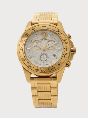 Zegarek chronograficzny Versace w kolorze złota