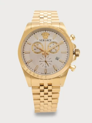 Zegarek chronograficzny Versace w kolorze złota