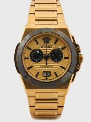Zegarek chronograficzny Versace w kolorze złota