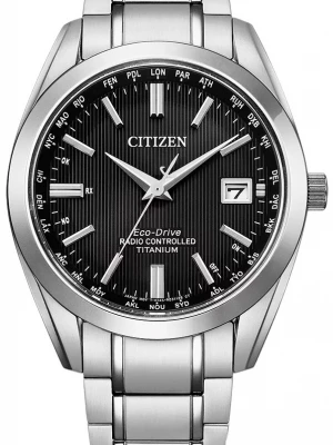 Zegarek Męski CITIZEN Solar Classic Sapphire Titanium Radio Controlled CB0260-81E