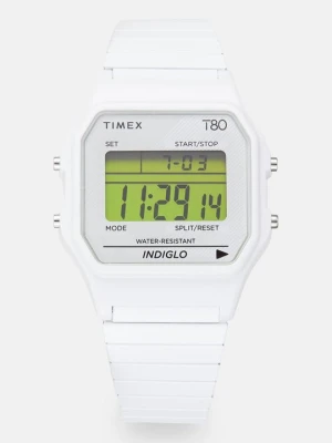 Zegarek cyfrowy Timex biały