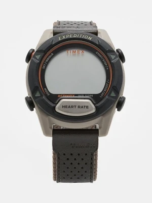 Zegarek cyfrowy Timex brązowy