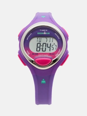 Zegarek cyfrowy Timex fioletowy