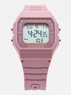 Zegarek cyfrowy Timex różowy