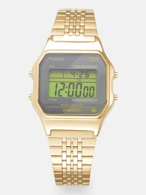 Zegarek cyfrowy Timex złoty