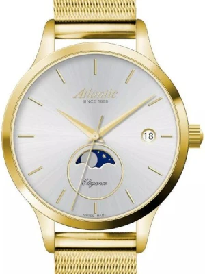 W.KRUK ZEGAREK ATLANTIC ELEGANCE MOONPHASE