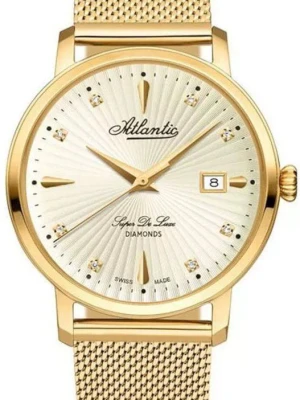 W.KRUK ZEGAREK ATLANTIC SUPER DE LUXE DIAMONDS EDITION