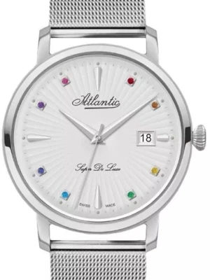 Zegarek Damski ATLANTIC Super De Luxe Precious Stones