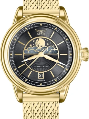 Zegarek Damski AVIATOR Douglas Moonflight