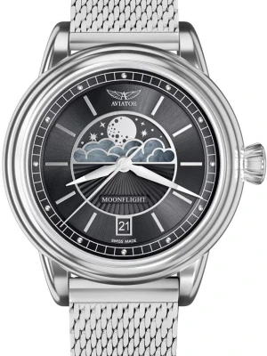 Zegarek Damski AVIATOR Douglas Moonflight