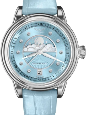 Zegarek Damski AVIATOR Douglas Moonflight Diamond Edition