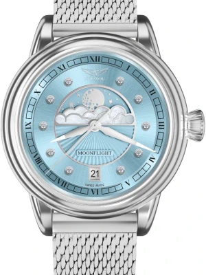 Zegarek Damski AVIATOR Moonflight Diamonds Douglas V.1.33.0.359.5