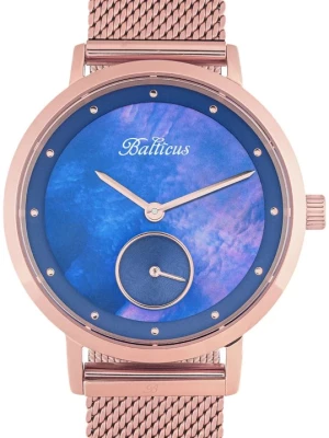 Zegarek Damski BALTICUS New Rose Gold Night Blue Pearl Sky BLT-BALNSRNBL