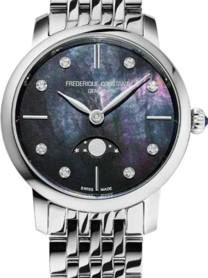 W.KRUK ZEGAREK FREDERIQUE CONSTANT CLASSICS SLIMLINE LADIES MOONPHASE