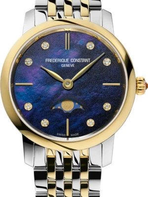 W.KRUK ZEGAREK FREDERIQUE CONSTANT CLASSICS SLIMLINE LADIES MOONPHASE