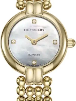 W.KRUK ZEGAREK HERBELIN PERLES