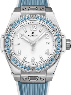 Zegarek Damski HUBLOT One Click Joyful Steel Sky Blue Big Bang 485.SL.2210.RX.1207
