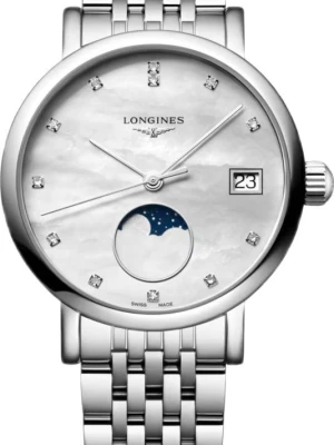 W.KRUK LONGINES ELEGANT COLLECTION MOONPHASE