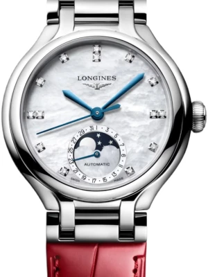 Zegarek Damski LONGINES Primaluna Moonphase Elegance L8.126.4.87.2