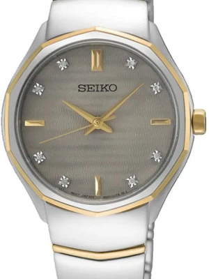 W.KRUK ZEGAREK SEIKO CLASSIC DIAMONDS