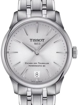 Zegarek Damski TISSOT Chemin des Tourelles Powermatic 80 34 mm T-Classic T139.207.11.031.00