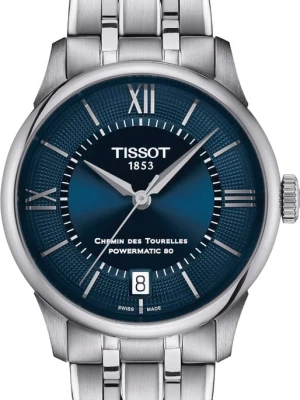 Zegarek Damski TISSOT Powermatic 80 Chemin Des Tourelles T139.207.11.048.00