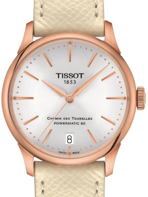 Zegarek Damski TISSOT Chemin des Tourelles Powermatic 80 34 mm T-Classic T139.207.36.031.00