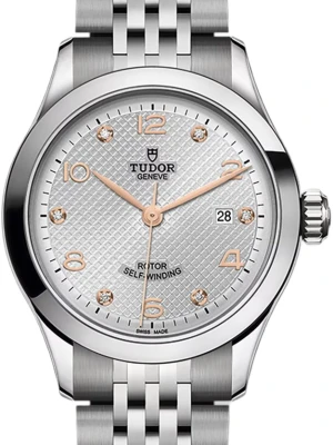 Zegarek Damski TUDOR 1926 91350 67010 SILV 6RBR 6 ARAB NUM P