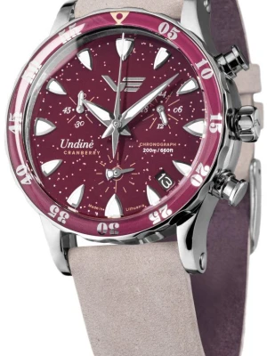 Zegarek Damski VOSTOK EUROPE Undine Cranberry Chrono