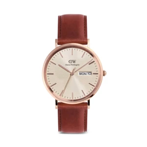 Zegarek Daniel Wellington Classic Day Display 40 DW00100829 Różowe złoto