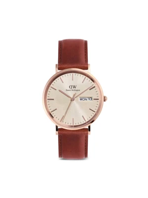 Zegarek Daniel Wellington Classic Day Display 40 DW00100829 Różowe złoto