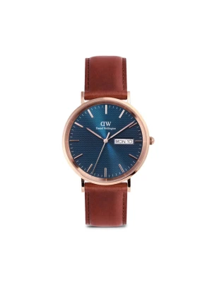 Zegarek Daniel Wellington Classic Day Display 40 DW00100830 Różowe złoto