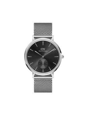 Zegarek Daniel Wellington Classic Multi-Eye Sterling Onyx DW00100711 Srebrny