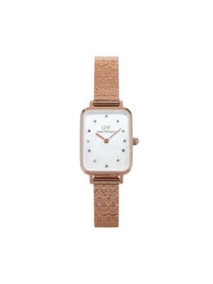 Zegarek Daniel Wellington Quadro Lumine Pressed Piano DW00100578 Złoty