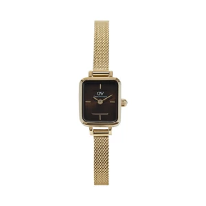 Zegarek Daniel Wellington Quadro Mini Evergold Amber DW00100654 Złoty