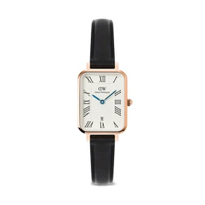Zegarek Daniel Wellington Quadro Sterling Roman Numerals DW00100862 Czarny