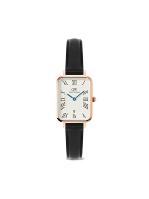 Zegarek Daniel Wellington Quadro Sterling Roman Numerals DW00100862 Czarny