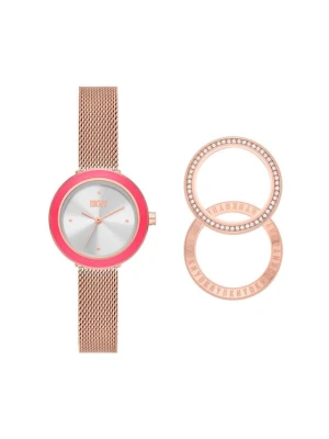 Zegarek DKNY Sasha NY6654SET Różowe złoto