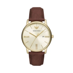 Zegarek Emporio Armani Minimalist AR11610 Brązowy
