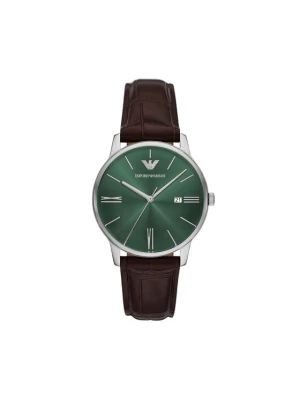 Zegarek Emporio Armani Minimalist AR11672 Brązowy