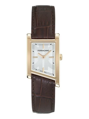Zegarek FERRAGAMO brązowy